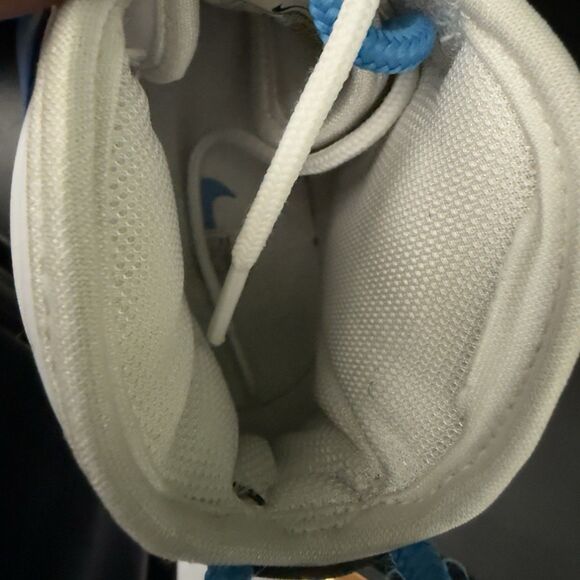 USED Nike Air Max Uptempo 95 White University Blue Men\'s Size 8 CK0892-103 OBO main image 8